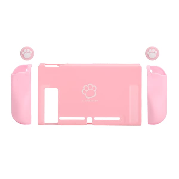 For Switch PC Skal Split Silikone Spilkonsol Beskyttende Etui Knapdæksel Tilbehør