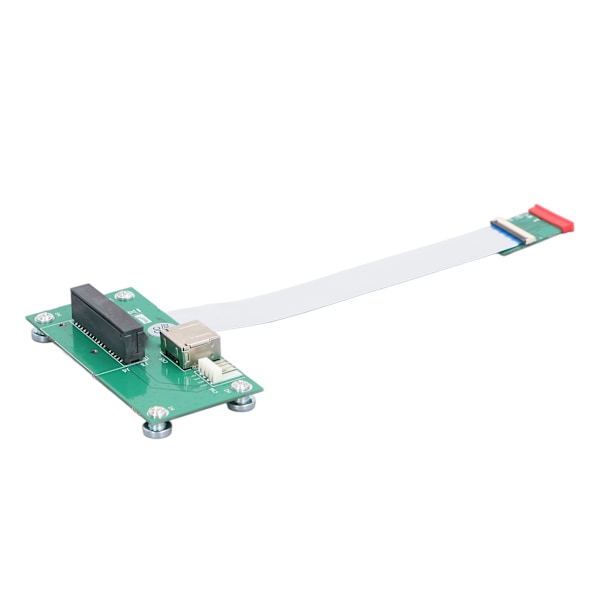 M.2 NGFF Key to PCIe X4 -jatkokaapeli 2.5 Gbps Helppo asentaa Plug and Play M.2 Key A E to PCIe X4 -nousukaapeli