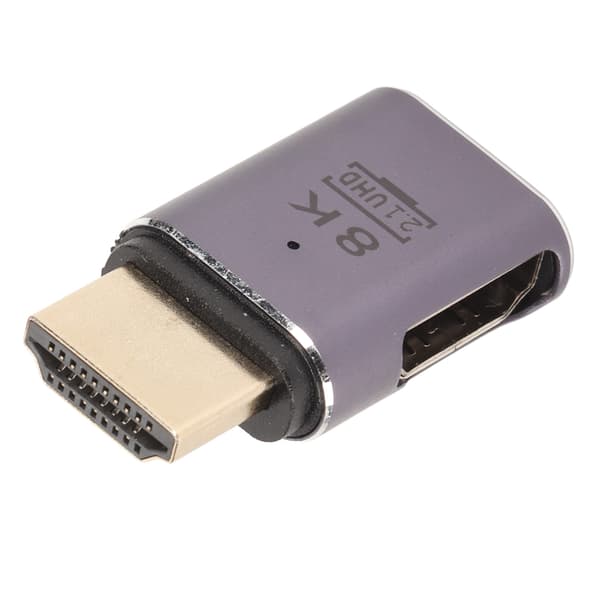 HD Multimedia Interface Adapter Han til Hun 8K HD Multimedia Interface Kobling til HDTV'er Projektorer Skærme