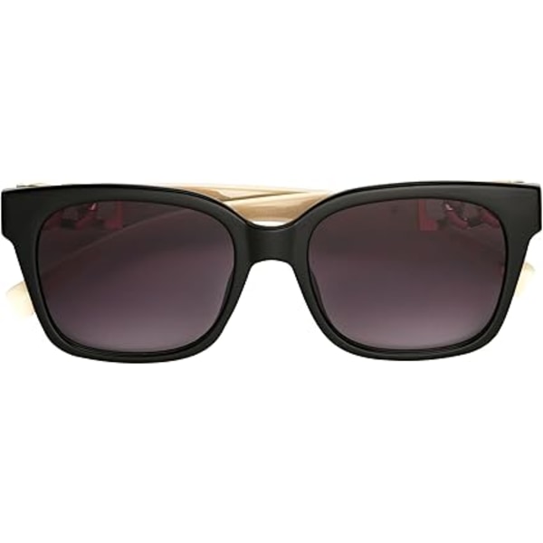 Nine West Katia solbriller til kvinder, firkantede Black