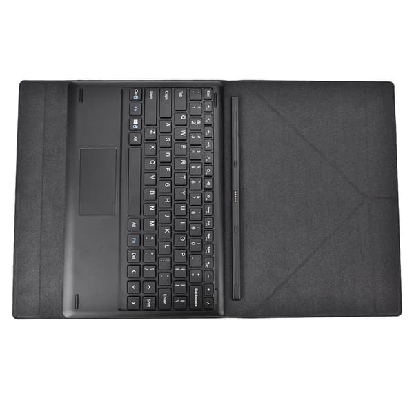Multifunktionel kablet touchpad-tastatur til Win8 Win7 WinXP 10.1\" tablet med foldbar holder