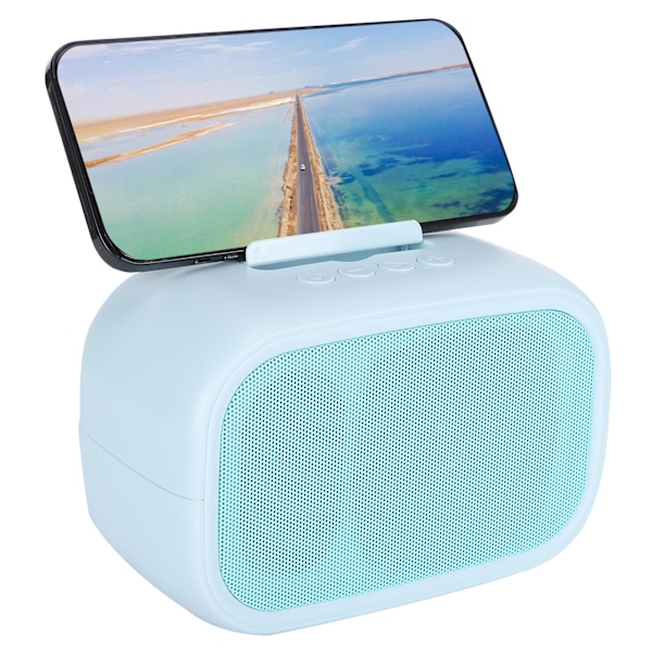 A31 Bärbar Trådlös Bluetooth Högtalartelefon Stativ TWS Dubbla Högtalare Bas HögtalareBlå