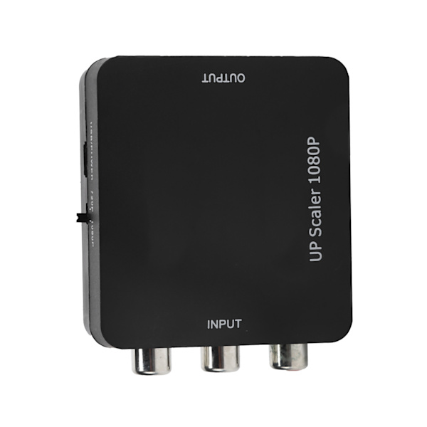 AV till HD Multimedia Interface-omvandlare Bärbar DVD-spelare Ljud Video Adapter för NTSC/PAL