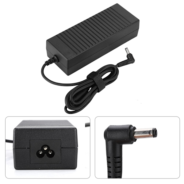 120W 12V10A 5.5*2.5/2.1MM Interface Universal Strømadapter