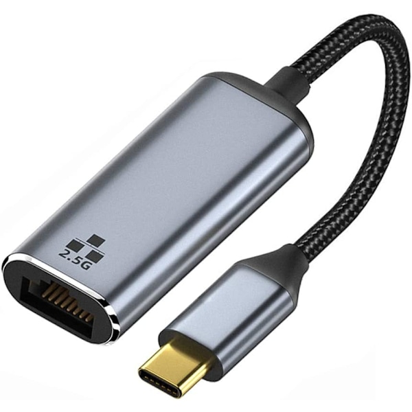 USB-C Type-C USB3.1 til 2500Mbps 2.5Gbps GBE Gigabit Ethernet Network LAN-kabeladapter til bærbar computer