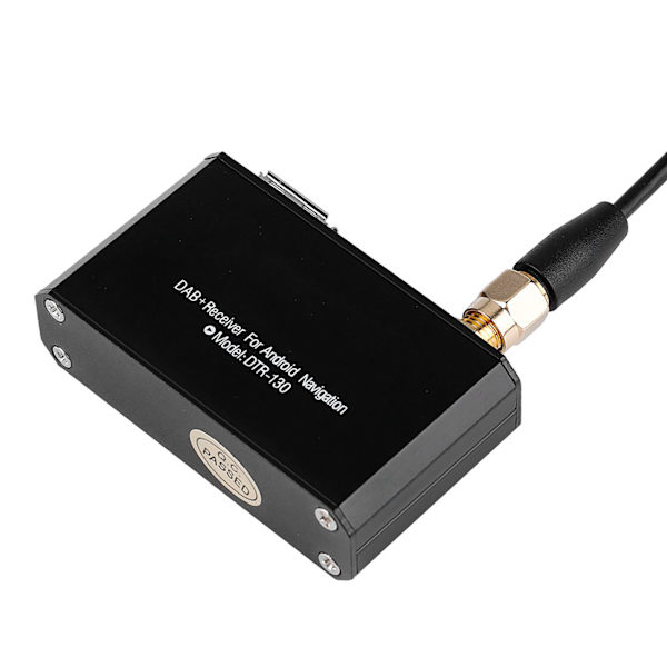 Bluetooth DAB/DAB+ Band Bil Digital Broadcast Radio Receiver Box för Android APP-kontroll