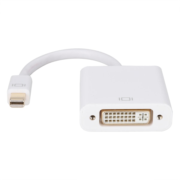 AIQ-YP19080 PVC 17cm Mini DP til DVI HD Videokabel Understøtter 1080P til Computer Projecter