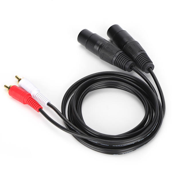 JORINDO Mikrofonkabel Dual XLR Hun til Dual RCA Balanceret Signalforbindelsesledning