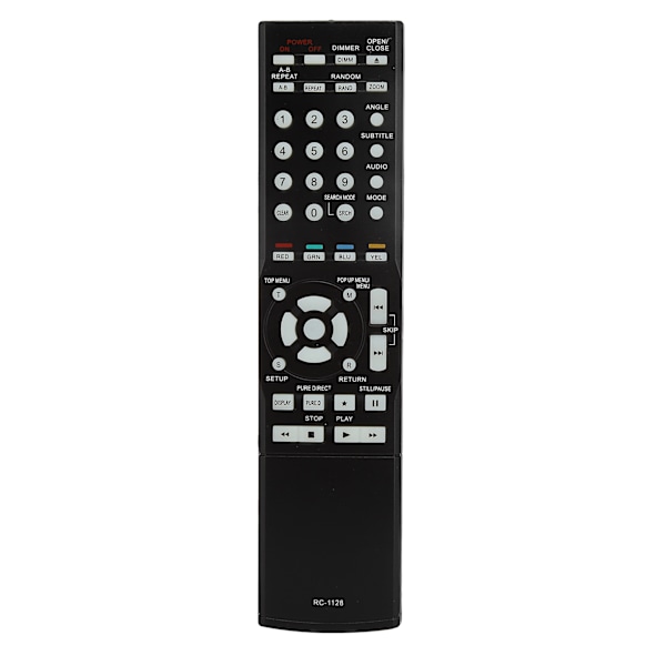 DVD-afspiller fjernbetjening erstatning reservedel passer til DENON RC‑1128 lyd afspillere