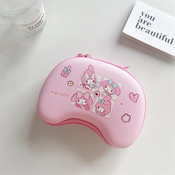 Bärväska för Nintendo Switch Pro Controller/Sony-PS5 trådlös handkontroll - [Stötsäker] Hårdskal skyddande reseväska med innerficka