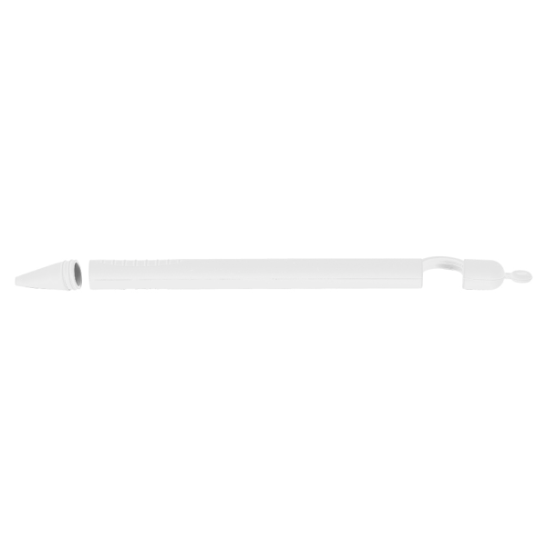 Lettvekts silikon rundt pennaletui holder Anti-tap & sklisikker for Apple Pencil (hvit)