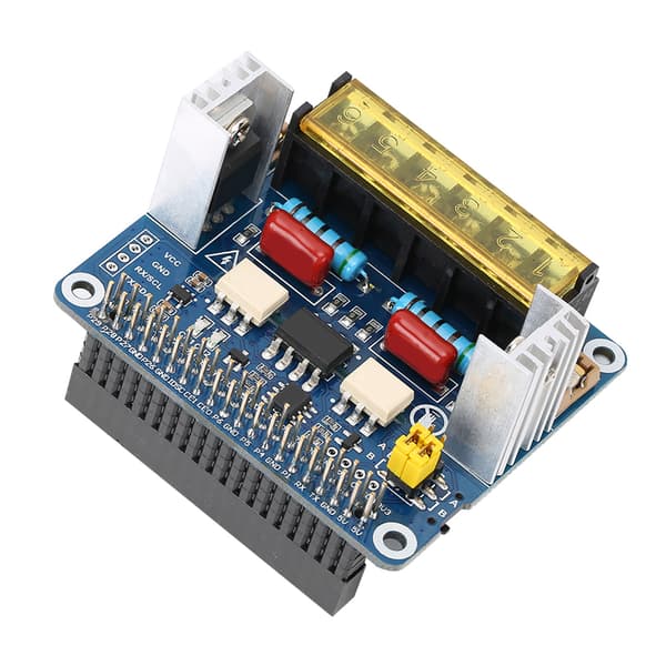 Udvidelseskort til Raspberry Pi 3b 4B 2-kanals tovejs tyristor modul I2C-interface