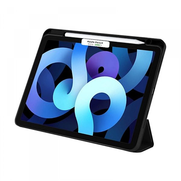 Fodral för iPad Air 5:e generation/iPad Air 4:e generation 10,9 tum med pennhållare [Auto Sleep/Wake] Trifold Stand Smart