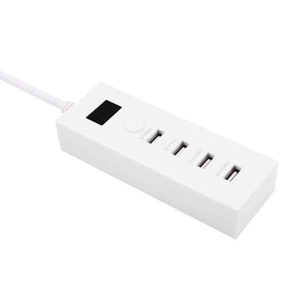 5V 2A Snabbladdare 4 Port Smart USB Laddningsstation Power Hub