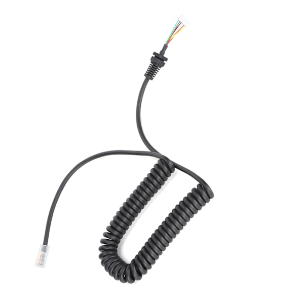 Handmikrofonkabel Kompakt PVC Hnad Mic Kabelersättning för Yaesu MH‑48A6J