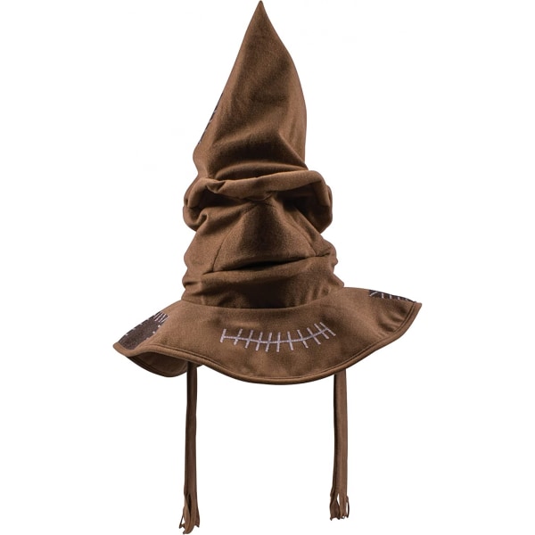 Naamiointi Harry Potter luokiteltu hattu, lasten asusteet, lasten koko (107759), erittäin pehmeä ruskea