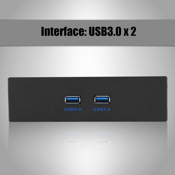 USB Front Panel Brakett USB3.0 Optisk Stasjon Front Panel CD ROM Driver