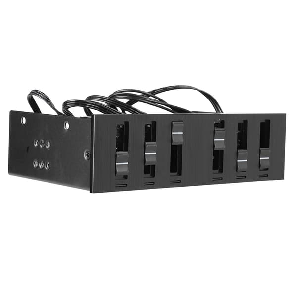 STW 6052 PC-värdfläkthastighetsregulator CPU-fläktregulator 4-stiftshane 30W