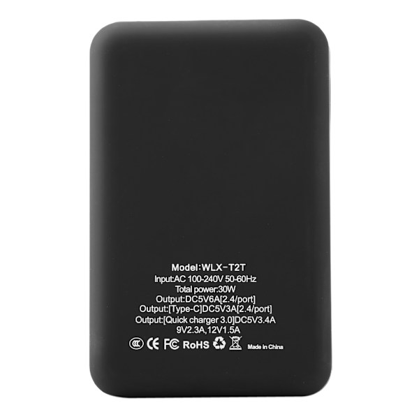Multiport 4 USB-gränssnitt QC 3.0 USB-väggladdare snabbladdningsstation