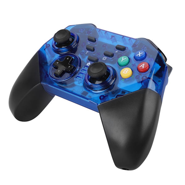 Trådlös Bluetooth-spelkontroll Handkontroll för Switch (Blå)