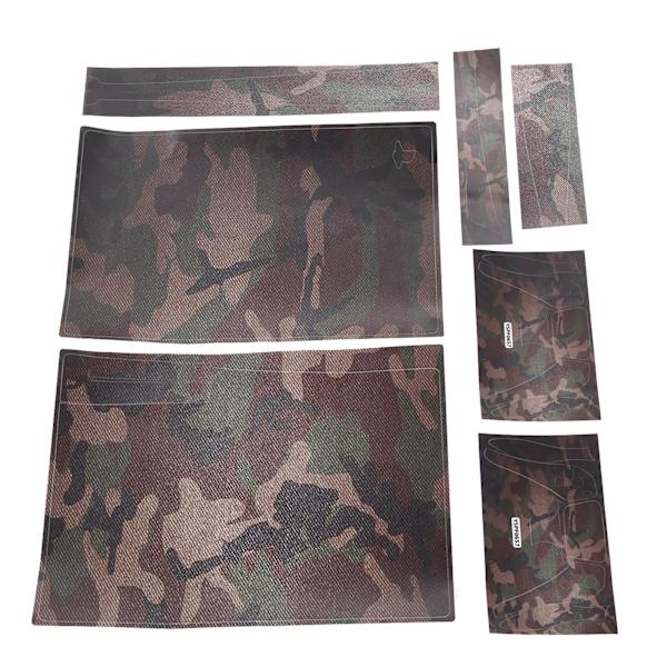 Controller Beskyttende Mærkat Spilkonsol Hud Dekoration Cover til PS5 Camouflage Grøn