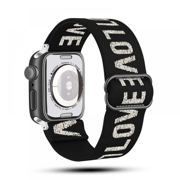 Apple- watch ranneke säädettävä joustava nylon soolosormusranneke, boheemi tyylinen watch ranneke (etninen tyyli14)