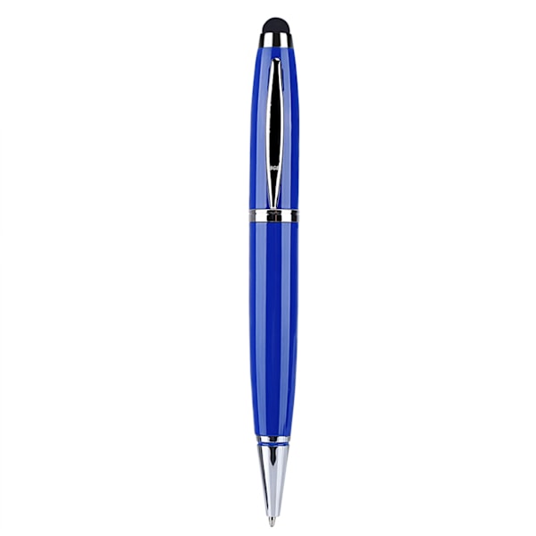 Tre i én multifunktion USB Flash Disk Touch Screen Pen Blå 128G