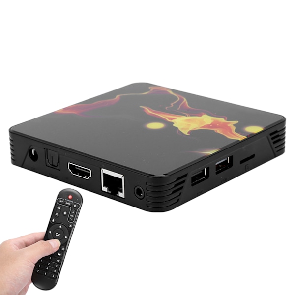 X99 MAxS905X3 Internet TV-boks til Android 9.0-system Dobbelt frekvens WIFI 1000MB 8K (4+128GB )