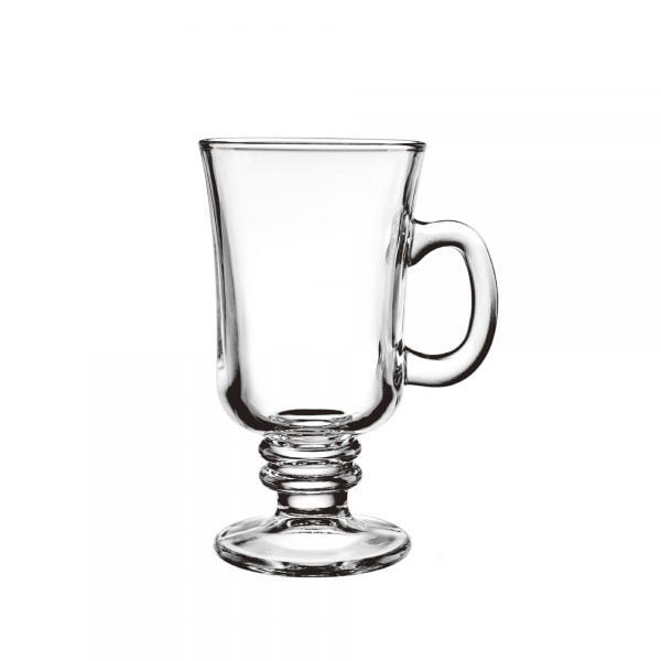 Glasklare kaffekopper med håndtag, isolerede kaffeglas, cappuccinokopper, tekopper, lattekopper, drikkeglas varmebestandige