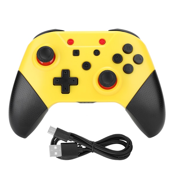 Full Function Wireless Bluetooth Gamepad with NFC 3D Game Joystick for Switch ProYellow