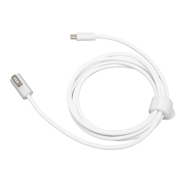 Typ C till Magsafe-kabel 1,7 m vävtråd Typ C till Magsafe 1/2 adapter PD 100W laddningskabel för OS bärbar dator Typ C till Magsafe 1 L-huvud