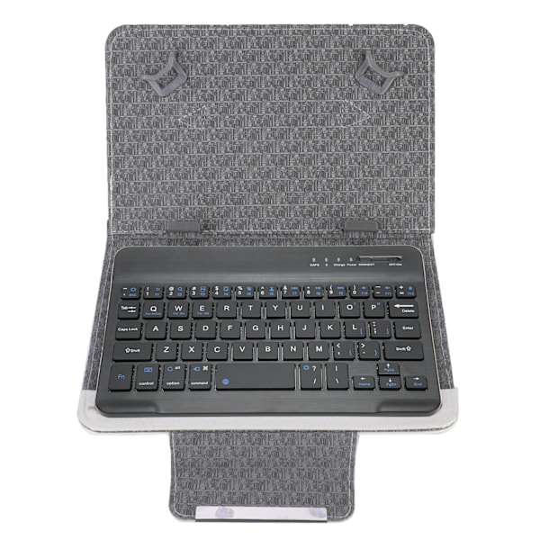 7''-7.9'' Tablet Universal PU Beskyttende Etui Deksel   Bluetooth Tastatur (Hvit etui  tastatur)