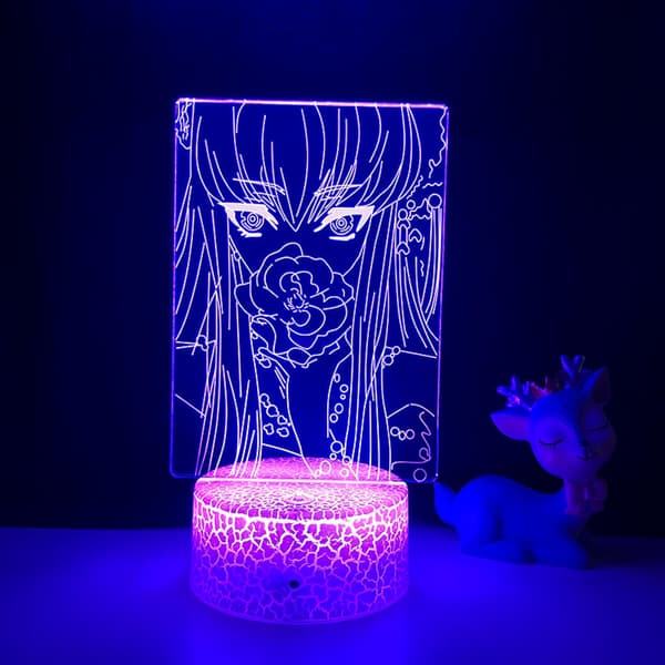 Anime 3D Lampe Code Geass for Soveromsdekor Nattelys Bursdagsgave Manga Code Geass Led Nattelys Sengelampe