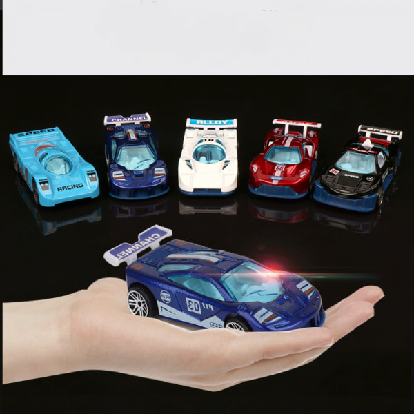 SAYTAY Alu bil inerti bil sæt 1:64 bil legetøj model inerti glidende lomme legering lille sportsvogn legetøj ST-001