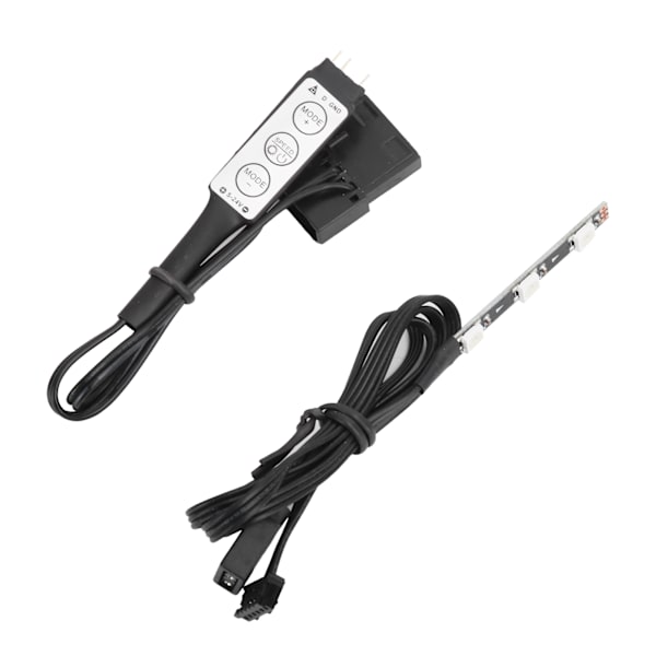 5V Computer Vandkøler Blok LED Strip CPU Vandkøling Blok Lys Strip Sæt