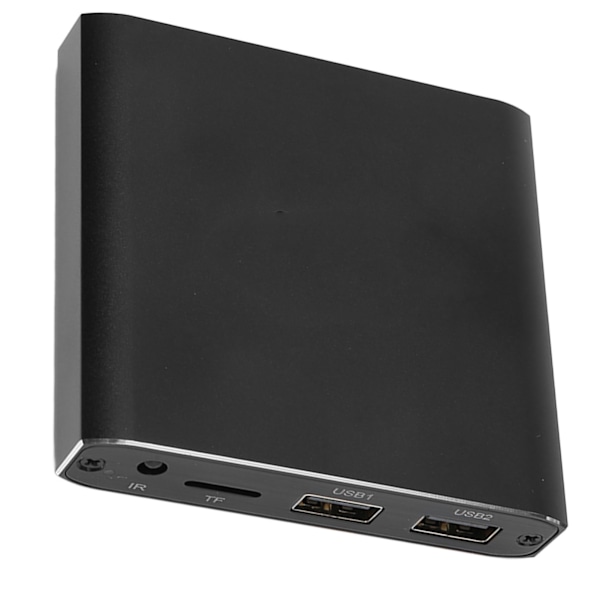 4K-mediaspelare UHD 30 fps video bild musik mini HD Multimedia Interface automatisk uppspelningsfunktion mediaspelare 100-240V EU-kontakt