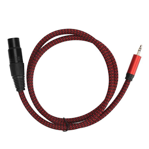 JORINDO XLR to 1/8inch Microphone Connection Cord XLR Female to 3.5mm Jack Balanced Signal CableJD6028‑1m