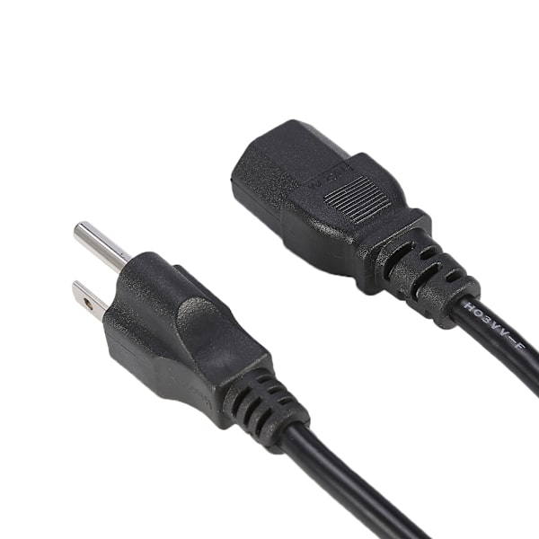 10A 5ft 3-pinners AC-adapter strømledning for PC-datamaskin