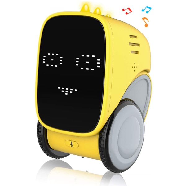 Intelligent Smart Robot Toy for Kids,  Voice and Touch Gesture Control Mini Robotics Rechargeable Toys Dancing, Walking, Singing, Robots for Toddler