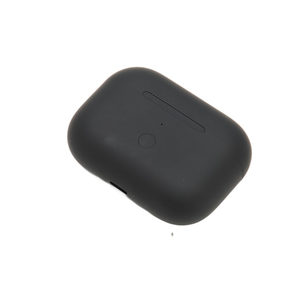 Utskiftbar ladekoffert bærbar fasjonabel popover-paring 660mAh trådløs ladekoffert for IOS-ørepropper Pro svart