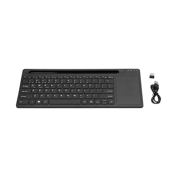 Trådlöst ergonomiskt tangentbord med pekplatta och telefonhållare för OS X, Android och Windows BK362A