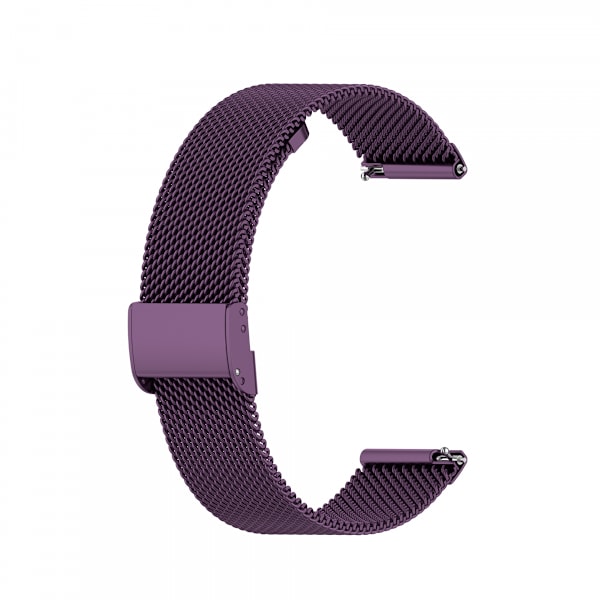 Til 20mm Metalremme til Samsung Galaxy Watch, rustfrit stål udskiftningsrem til Galaxy, GTS2, P22, S2, T42, CF22, GT06, Y20 pro, Android Smart