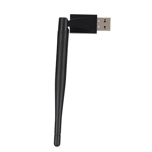 600M ohjainvapaa langaton verkkokortti USB WiFi -sovitin joustavalla antennilla Windowsiin