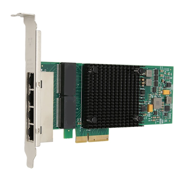 PCIe-netværkskort 10/100/1000 Mbps kobber RJ45 PCI Express X4 5.0GT/s Gigabit-serveradapter til Win Server