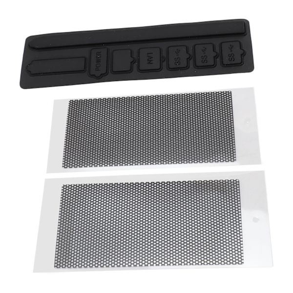 Pölysuodatinsetti Xbox Series X:lle Silikoniset pölytulpat PVC-pölysuodatin Pölytiivis suodatinpeite Xbox Series X -lisävarusteille