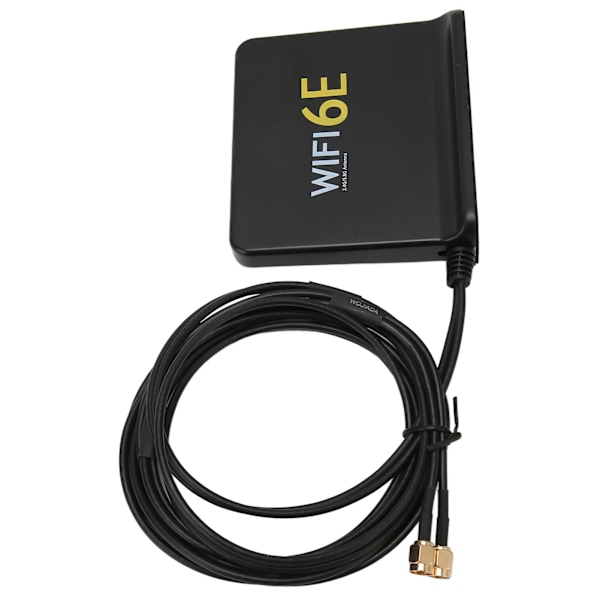 WiFi6E trådløs nettverkskortantenne Omnidirectional 4dBi høy forsterkning 2,4 GHz 5,8 GHz WiFi nettverkskortantenne med SMA-port svart
