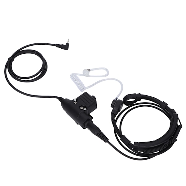 U94 PTT-hodesett-system adapter U94 PTT-strupemikrofon-hodesett for Motorola T5428 6200C T80 og andre 2,5 mm 2-veis radio