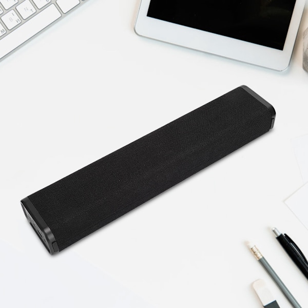 Remax RB-M33 Trådløs Bluetooth-høyttaler Mobiltelefon Hjemme Skrivebord Mini Bass Stereo Lyd Svart
