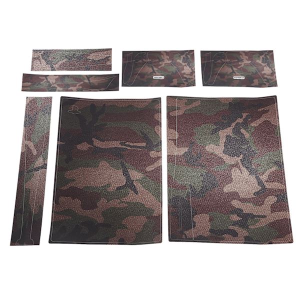 Controller Beskyttende Mærkat Spilkonsol Hud Dekoration Cover til PS5 Camouflage Grøn