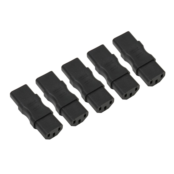 5 stk. IEC320 C13 til C13 strømadapter 2500W kabeladapter stik til bærbar computer Ups stikkontakt PDU chassis